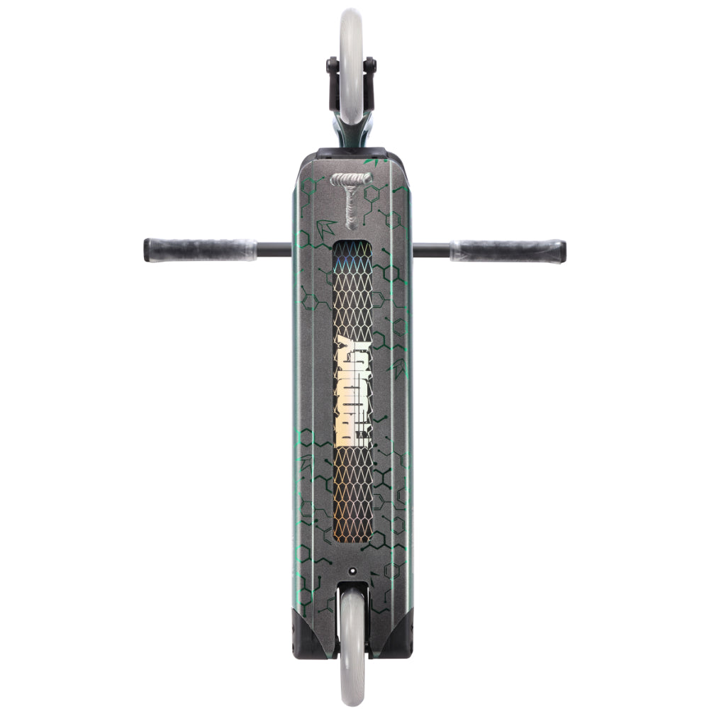 Envy Prodigy S9 Street Edition Scooter Completes Grey Bottom Deck Hex Design