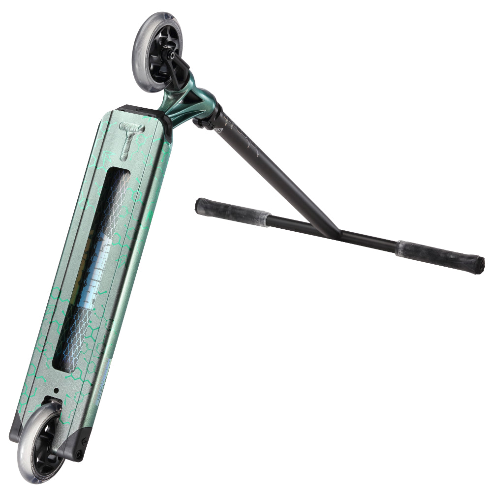 Envy Prodigy S9 Street Edition Scooter Completes Grey Pyramid Clear Wheels