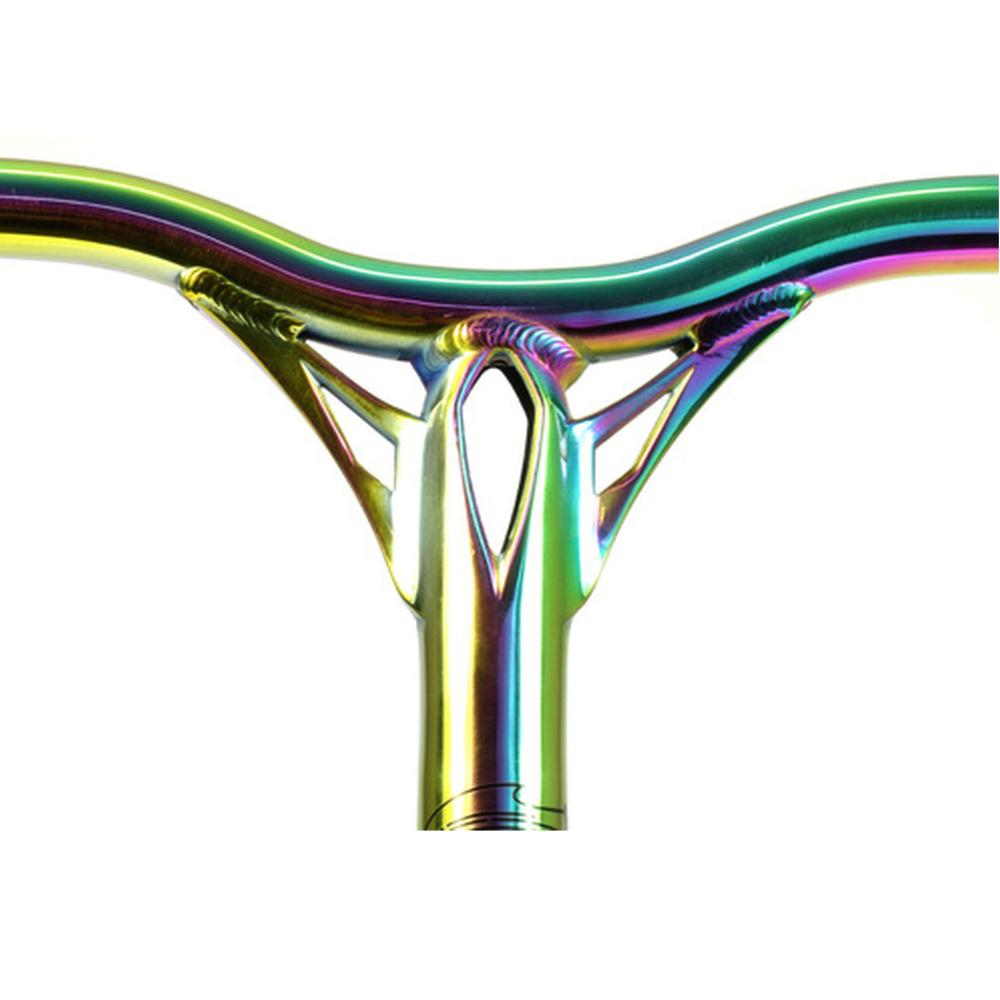 Envy Reaper V3 Freestyle Aluminium Scooter Bars Oil Slick Neo Chrome Rainbow