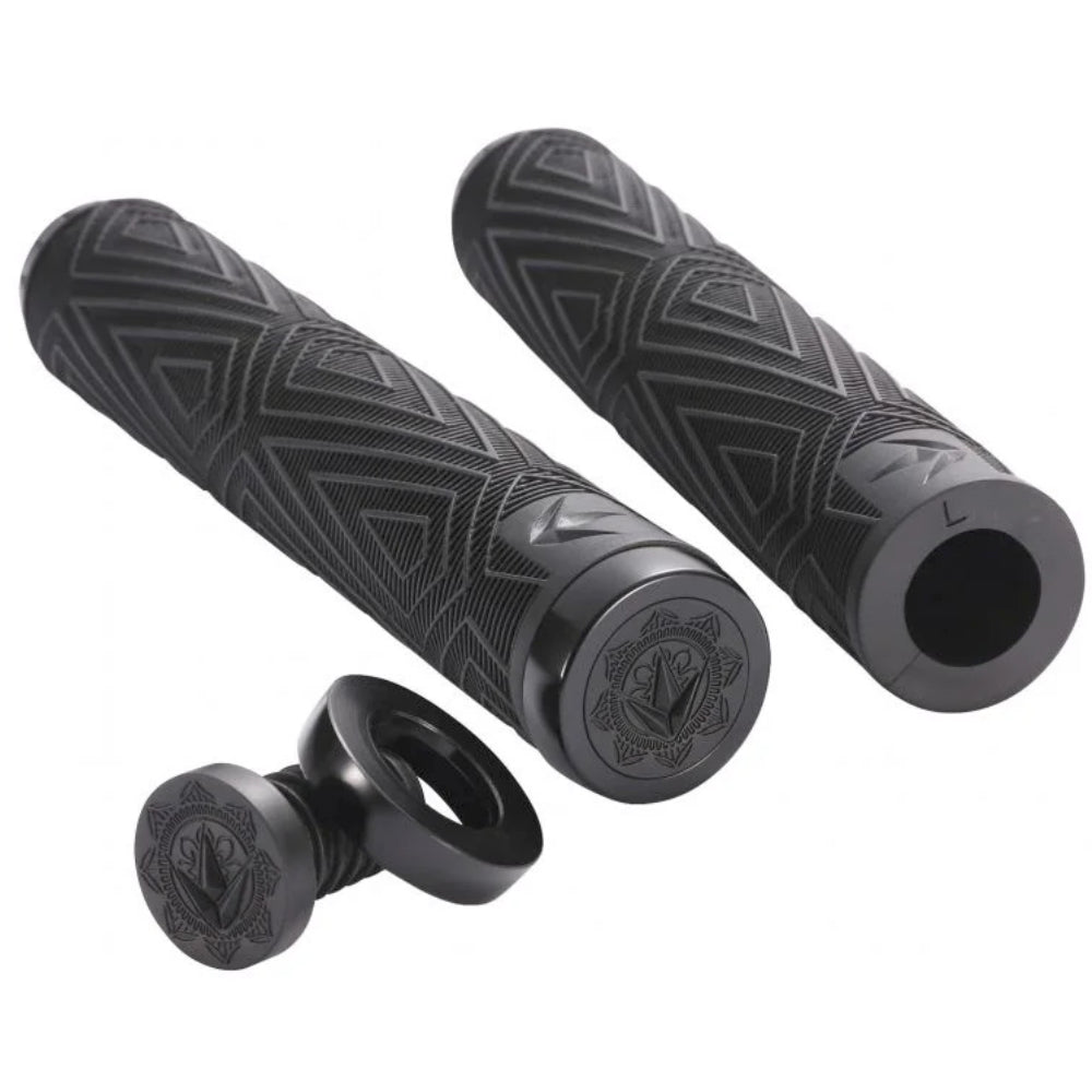 Envy Will Scott TPR Grips Aluminium Nylon Bar Ends Black Pair