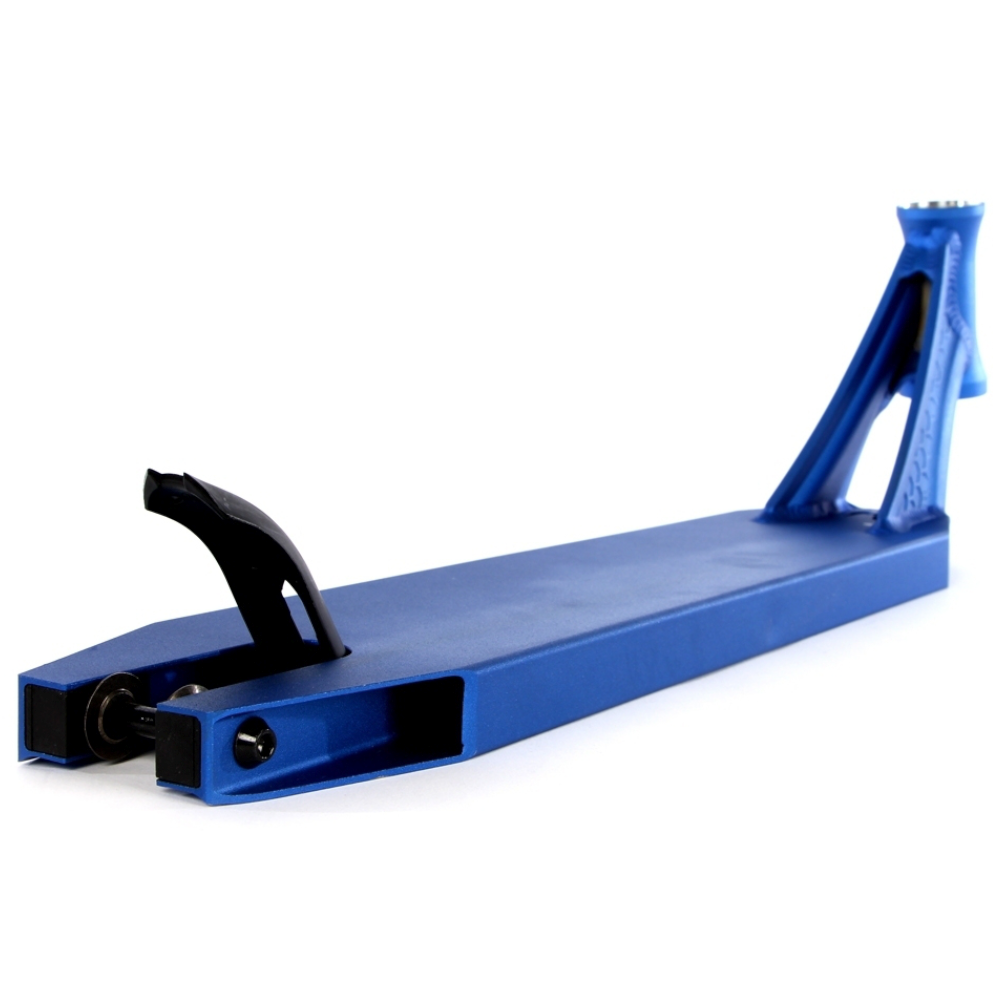 Ethic DTC Erawan Black Freestyle Park Scooter Deck Blue Back Brake