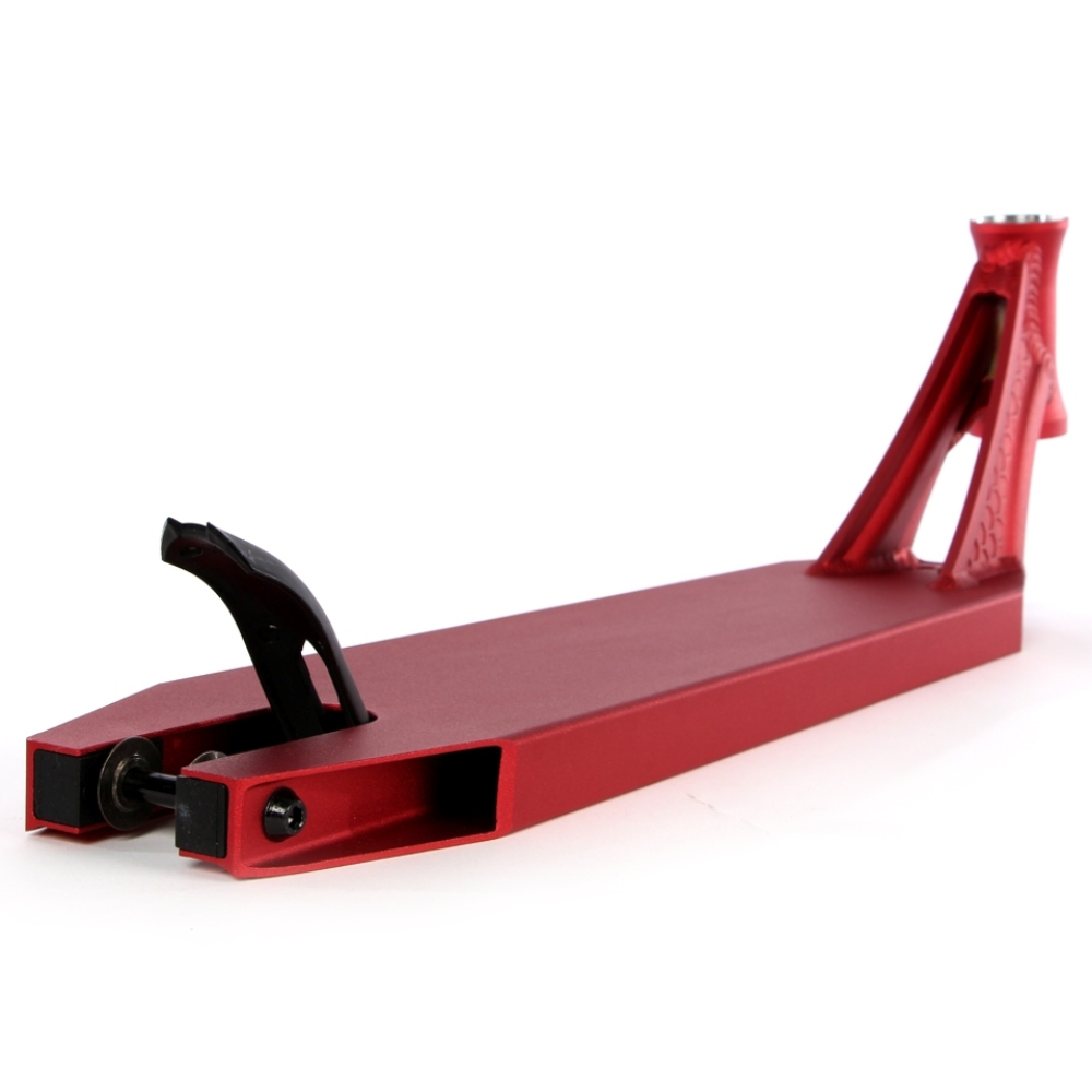 Ethic DTC Erawan Black Freestyle Park Scooter Deck Red Back Brake