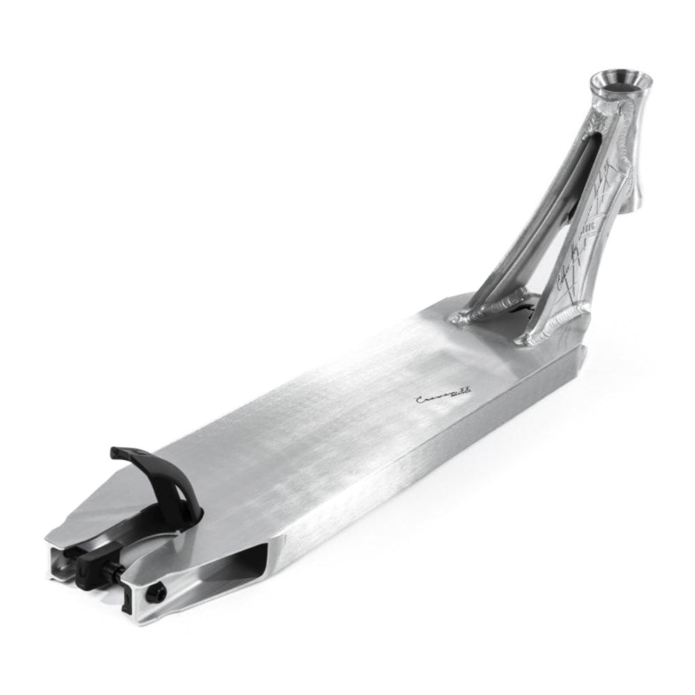 Ethic DTC Erawan V2 Raw Brushed Light Park Freestyle Scooter Deck Top