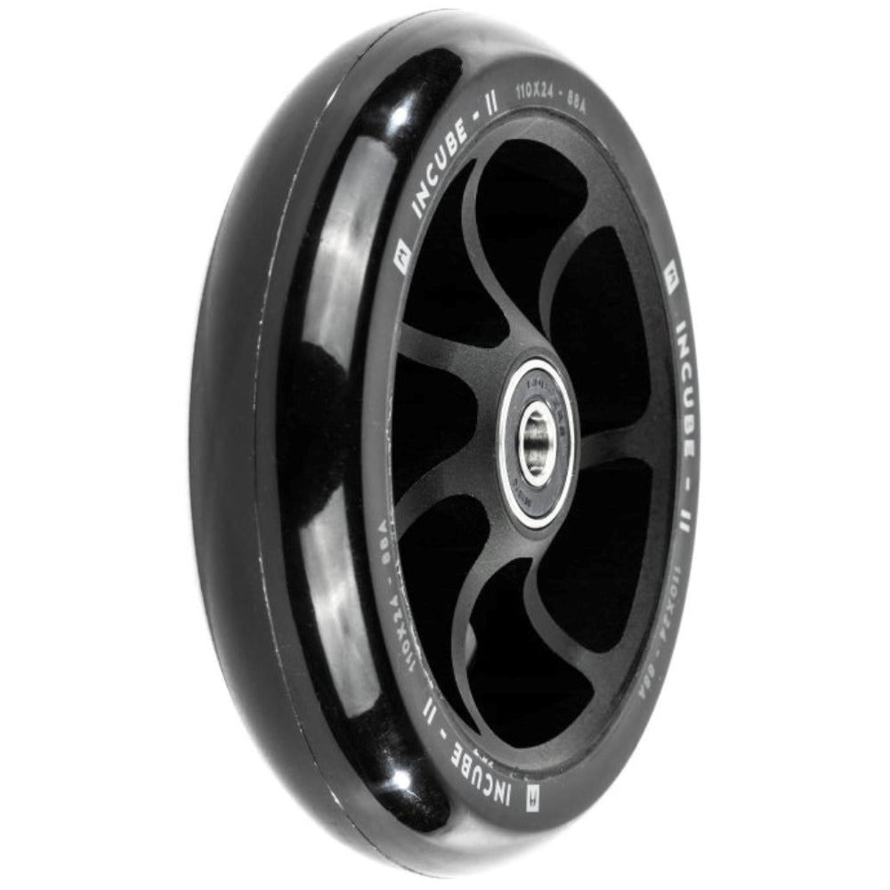 Ethic DTC Incube V2 110mm Freestyle Scooter Wheels Black Angle