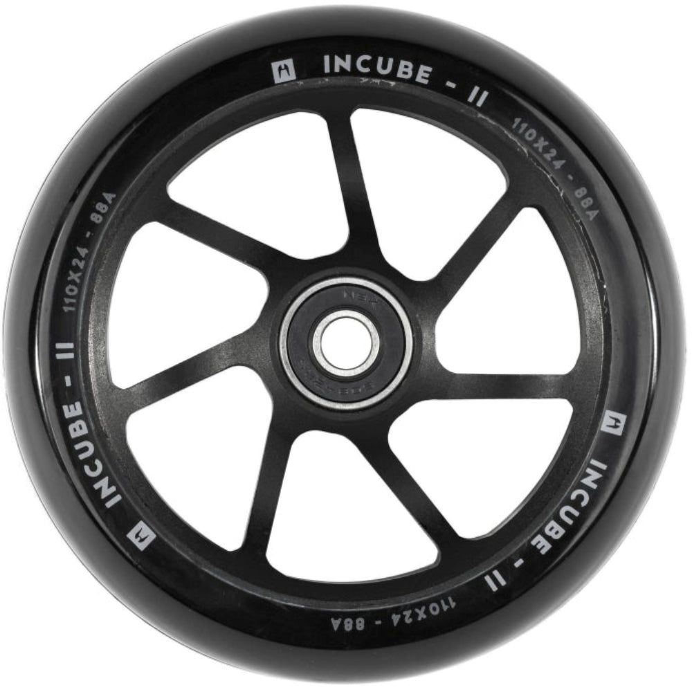 Ethic DTC Incube V2 110mm Freestyle Scooter Wheels Black