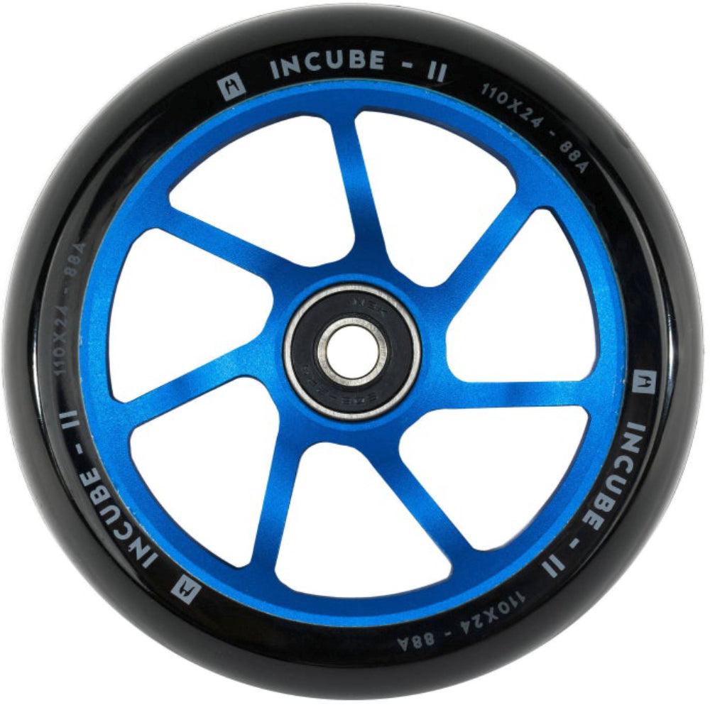 Ethic DTC Incube V2 110mm Freestyle Scooter Wheels Blue