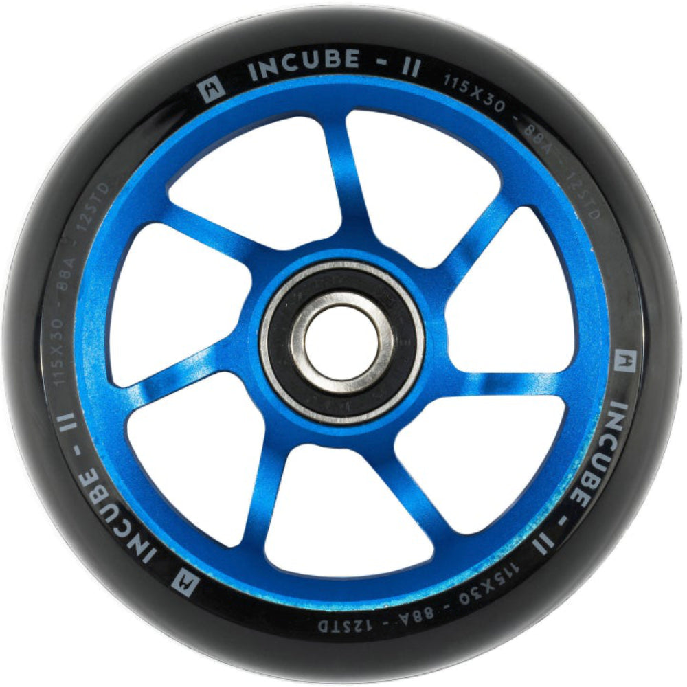 Ethic DTC Incube V2 12STD 115X30mm Freestyle Scooter Wheels Blue