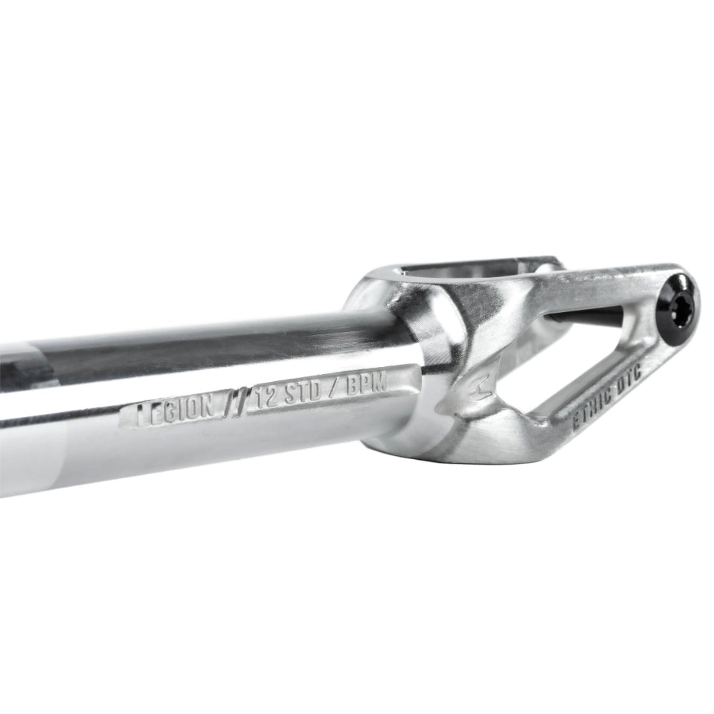 Ethic DTC Legion V2 12STD HIC Freestyle Scooter Fork Polished Engraved Details