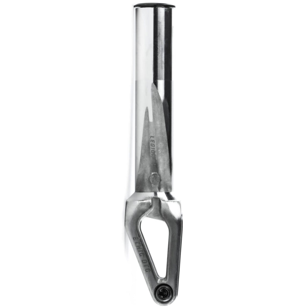 Ethic DTC Legion V2 SCS Freestyle Scooter Fork Raw Side