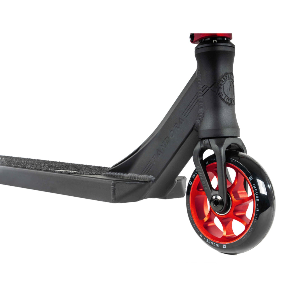 Ethic DTC Pandora Red Hybrid Freestyle Complete Scooter Legion V2 12STD Fork