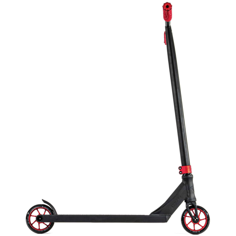 Ethic DTC Pandora Red Hybrid Freestyle Complete Scooter Side View