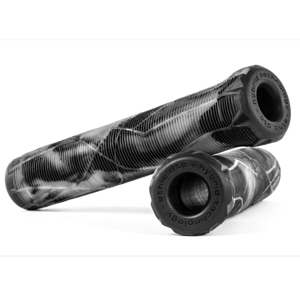 Ethic DTC Slim Rubber Grips With Integrated Bar Ends Glow