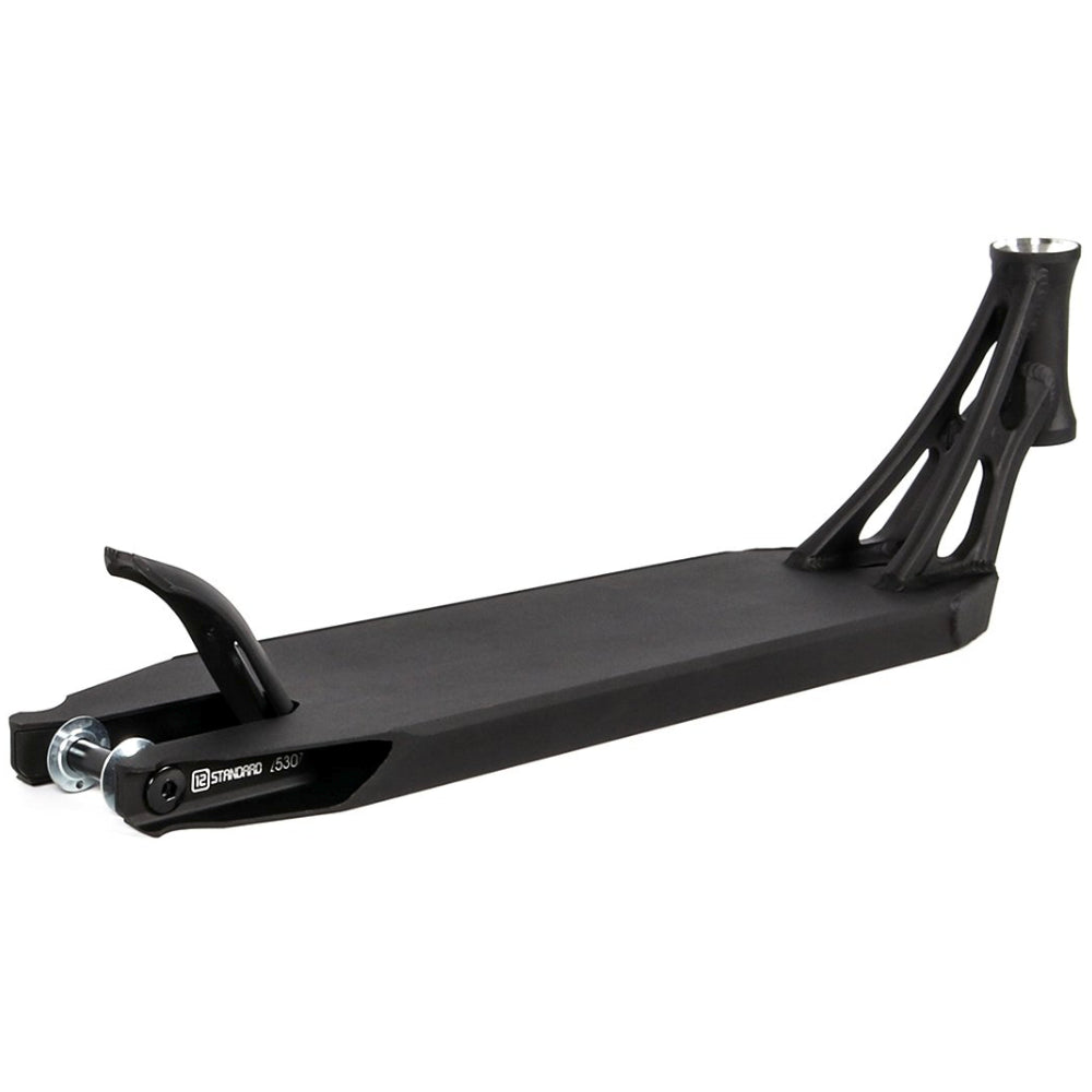 Ethic DTC Vulcain Freestyle Scooter Deck 12STD Black Back Angle