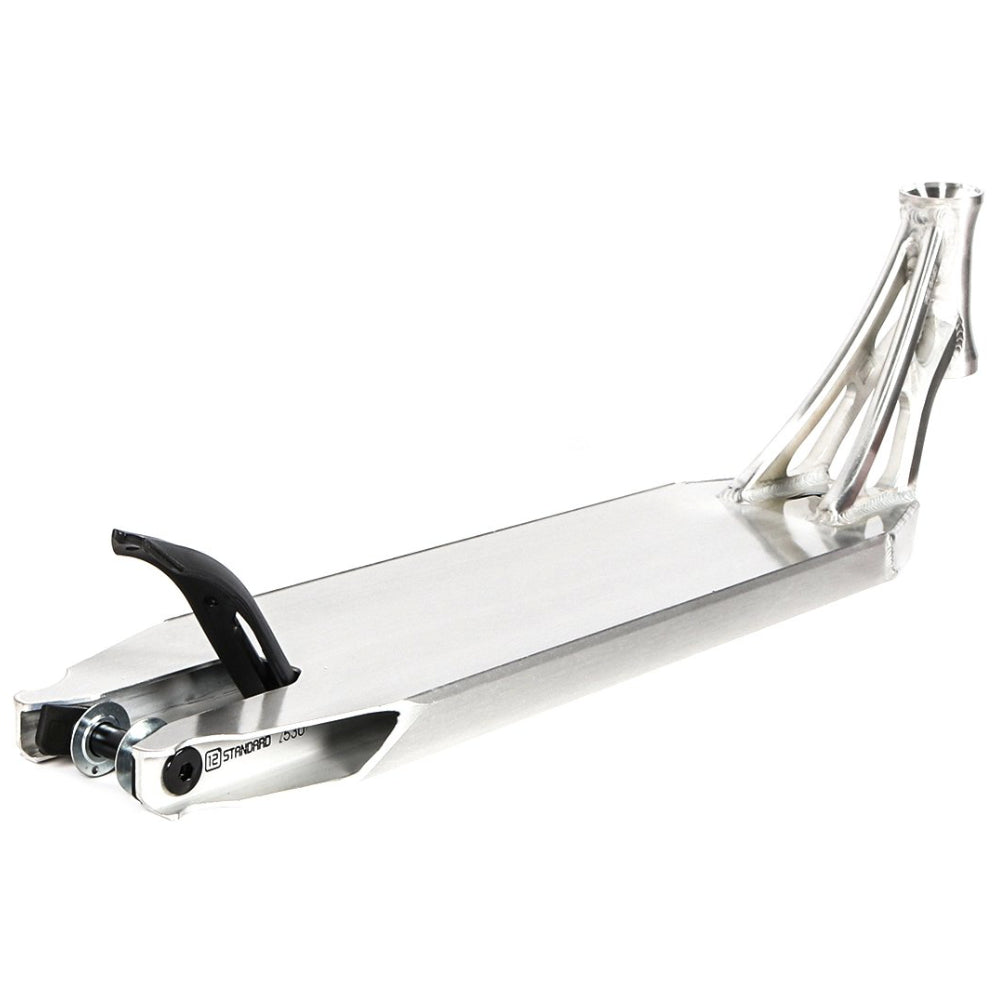 Ethic DTC Vulcain Raw Freestyle Scooter Deck 12STD Raw Back Angle