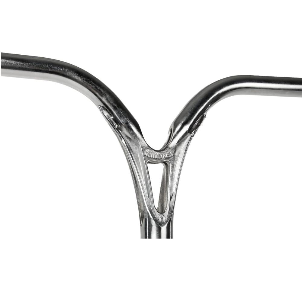 Ethic DTC Deildegast 1.5 Freestyle Scooter Bars Polished Chrome Close Up