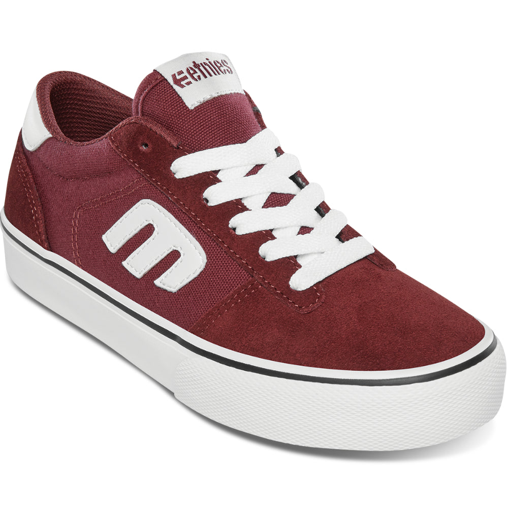 Etnies Kids Calli Vulc Burgundy - Shoes Angle View