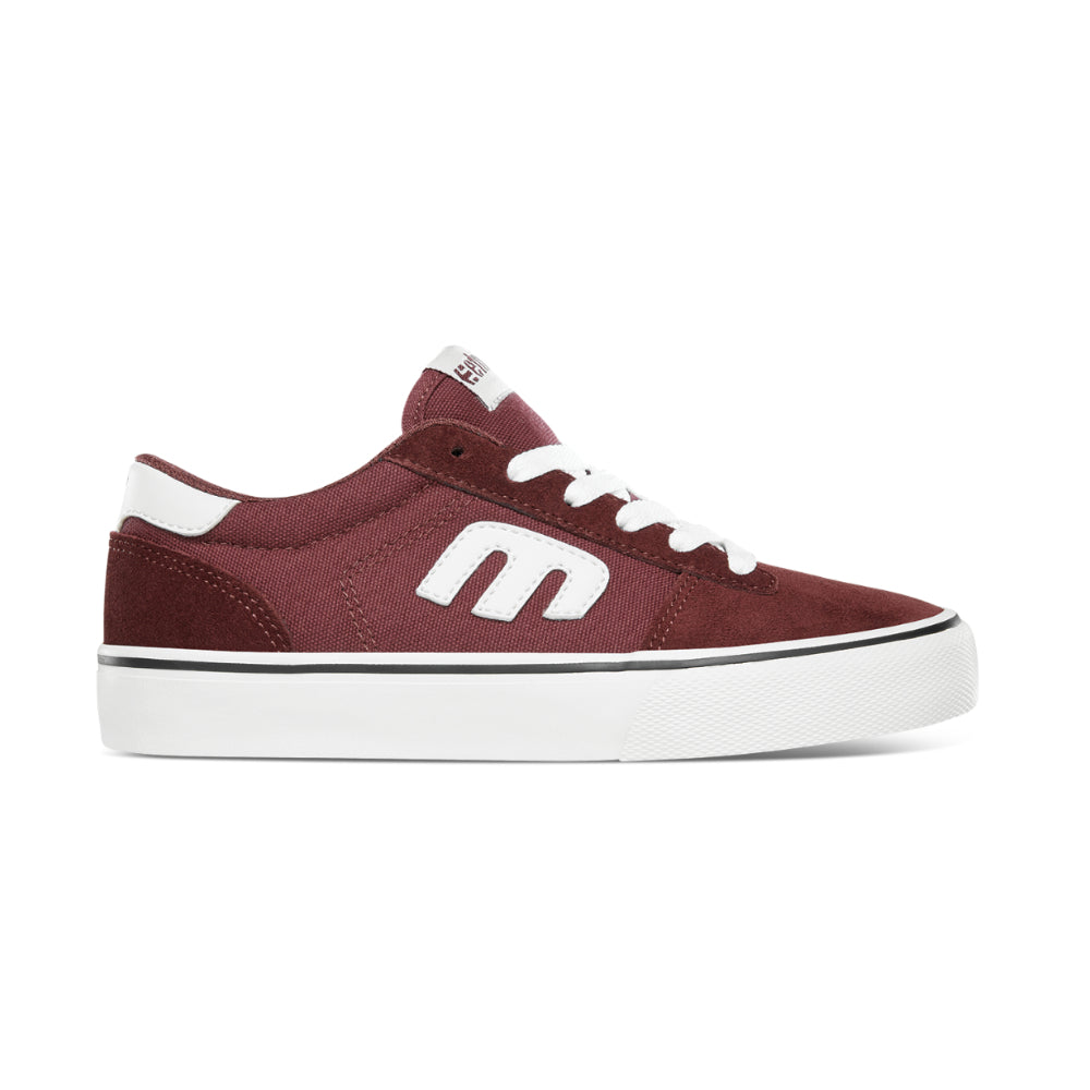 Etnies Kids Calli Vulc Burgundy - Shoes Side Small