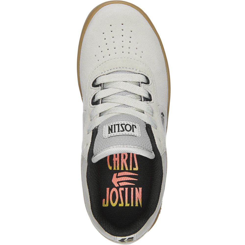 Etnies Kids Joslin White / Gum - Shoes Top
