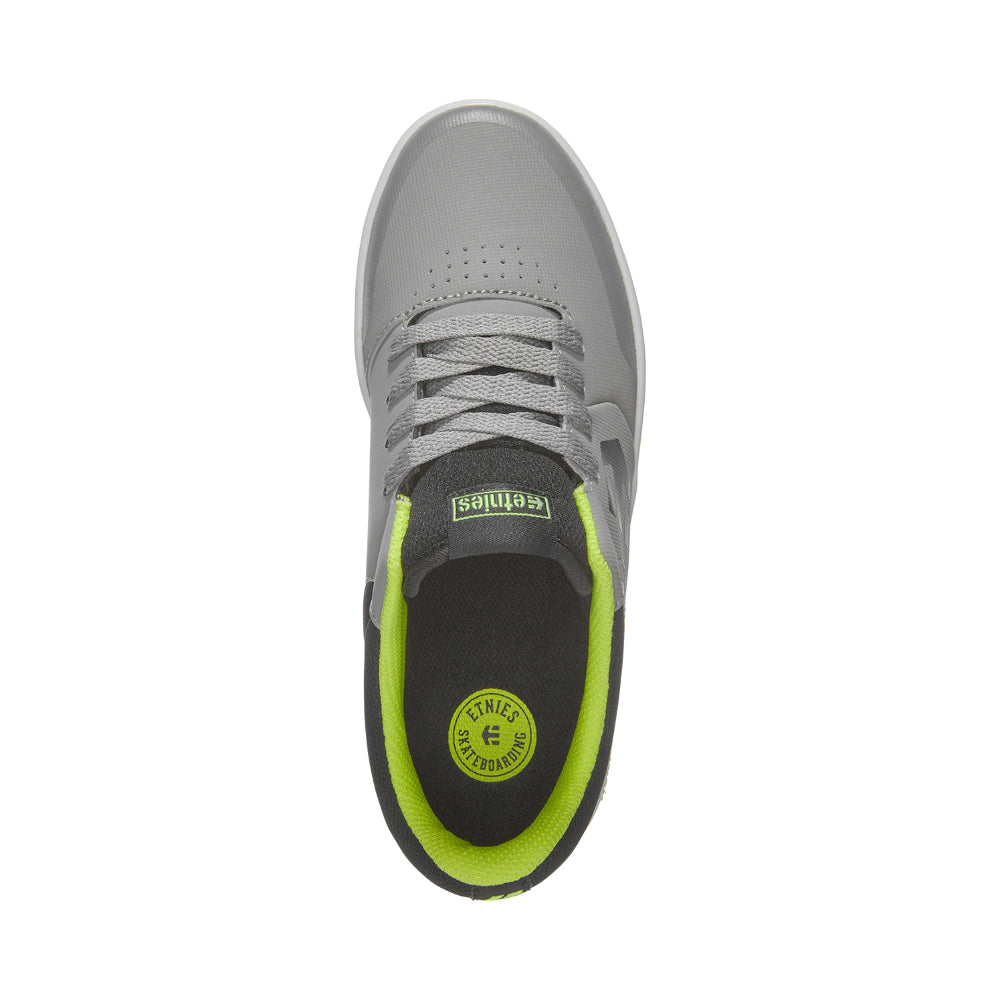 Etnies Kids Marana Grey Lime White - Shoes Top View