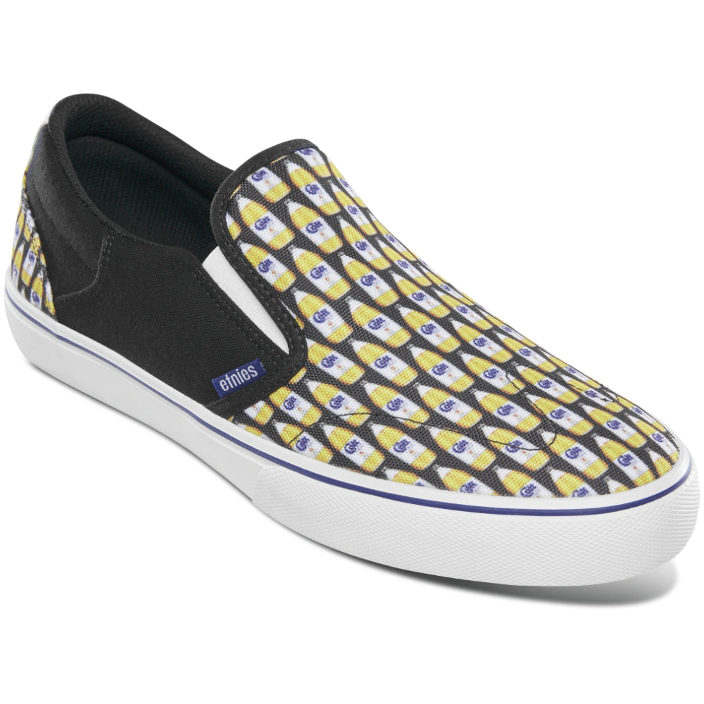 Etnies Marana Slip X Colt 45 Collaboration Shoes Beer Logo Print