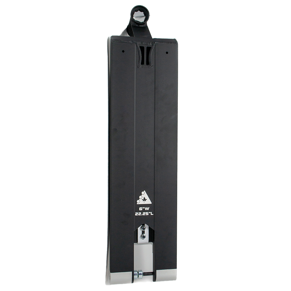 Trynyty Exodus Black Street Freestyle Scooter Deck Back Spoiler Magnum Fender Bottom