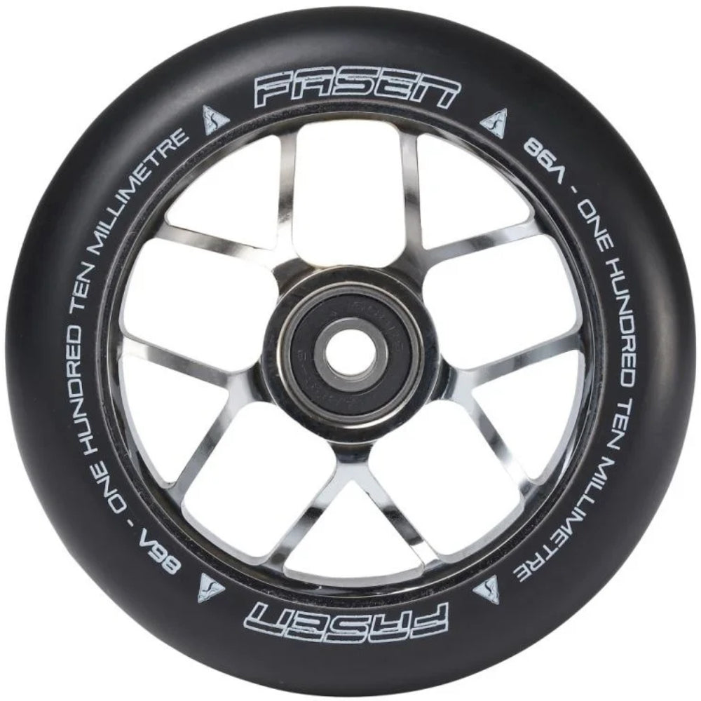 Fasen Jet 110mm Scooter Light Wheels Chrome
