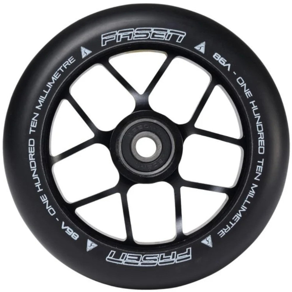 Fasen Jet 110mm Scooter Wheels Black Light
