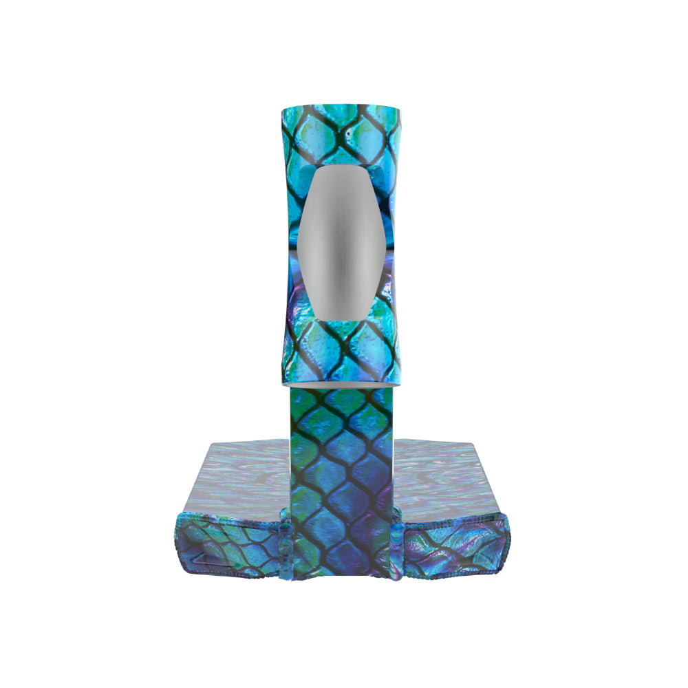 Fuzion Entropy 2.0 Dragon Scale Park Freestyle Scooter Deck Front Head Tube Cut Out