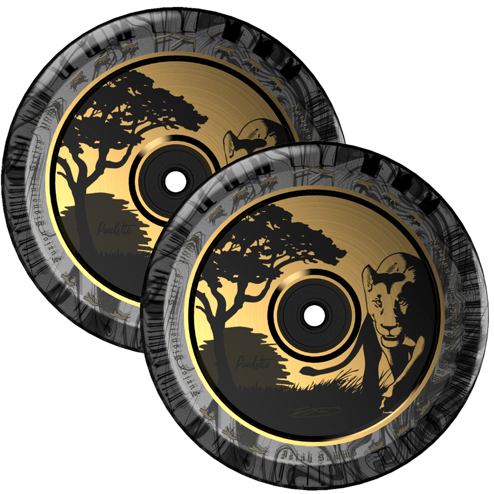 Fuzion Isiah Samms Signature 110mm (PAIR) - Scooter Wheels Lion Set