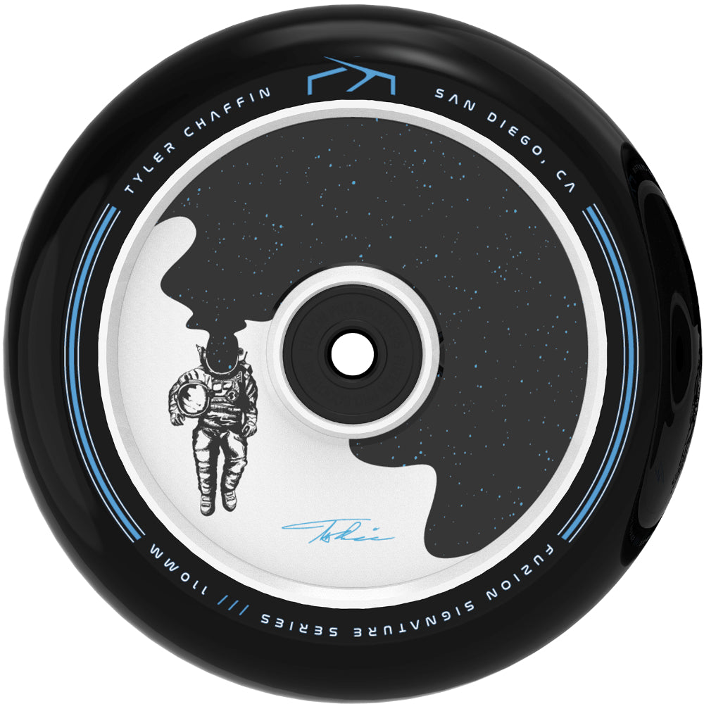 Fuzion Tyler Chaffin Signature V2 110mm (PAIR) - Scooter Wheels Space Man