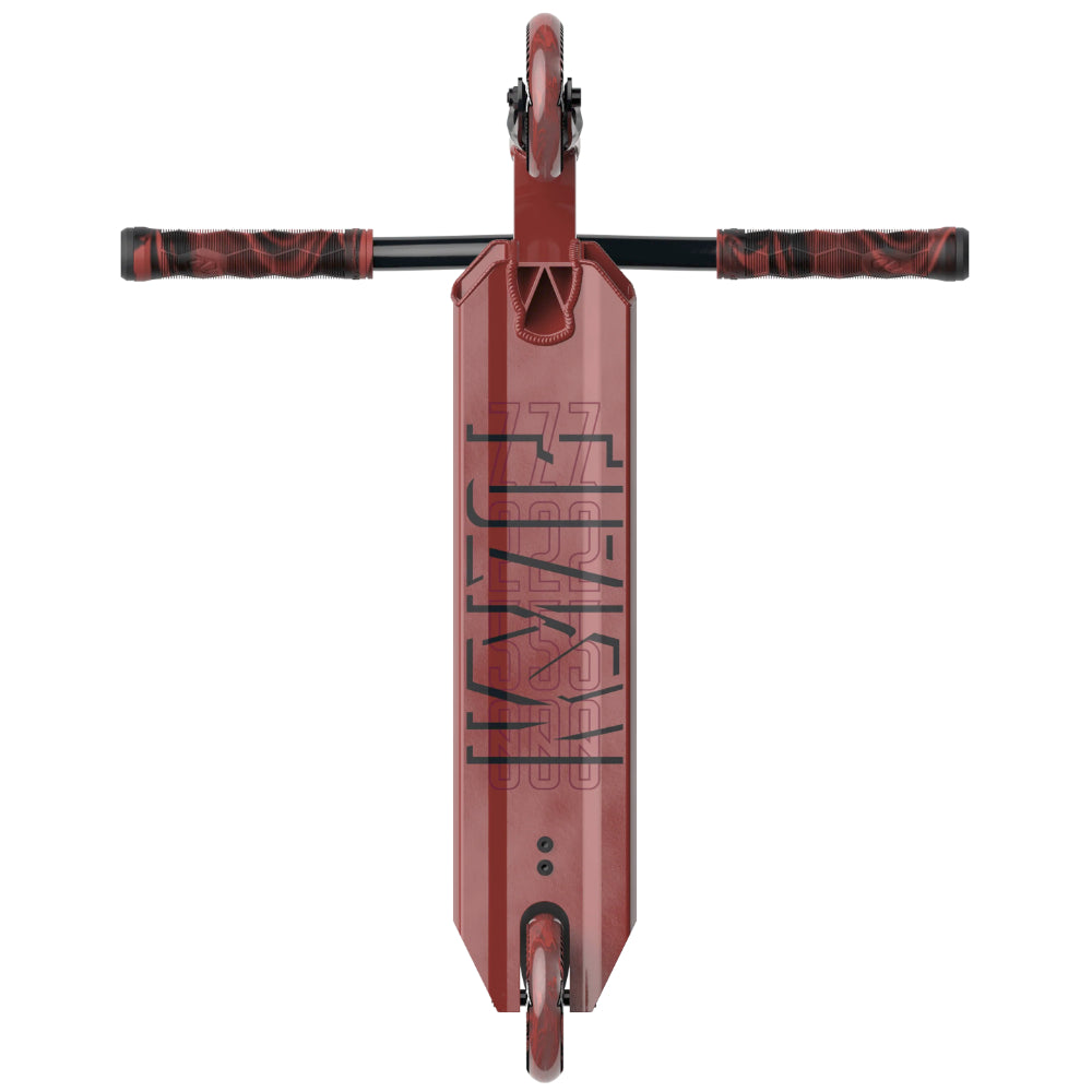 Fuzion Z250 Freestyle Scooter Complete Red Bottom