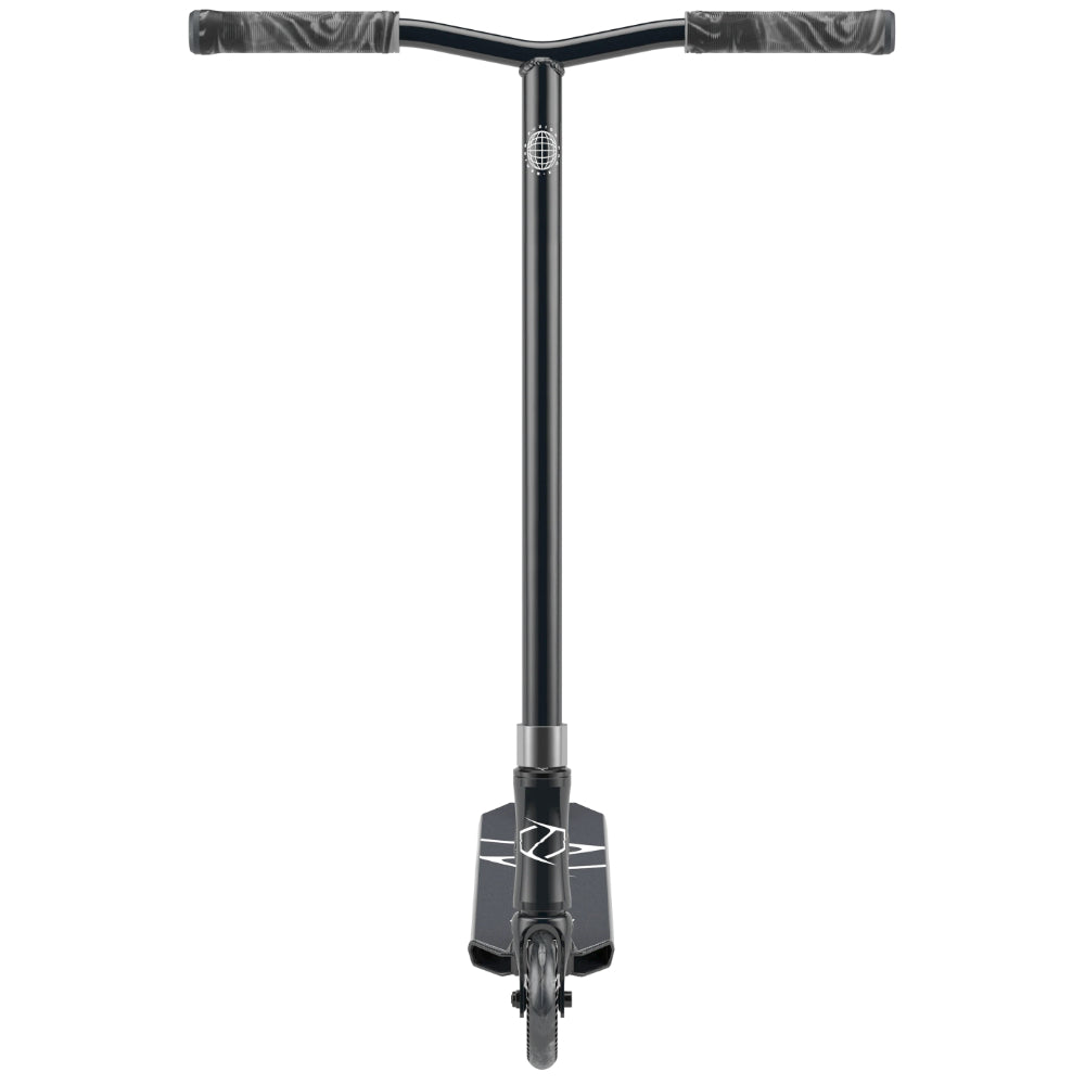 Fuzion Z250 Freestyle Scooter Complete Black Steel Y Bar Hex Grips