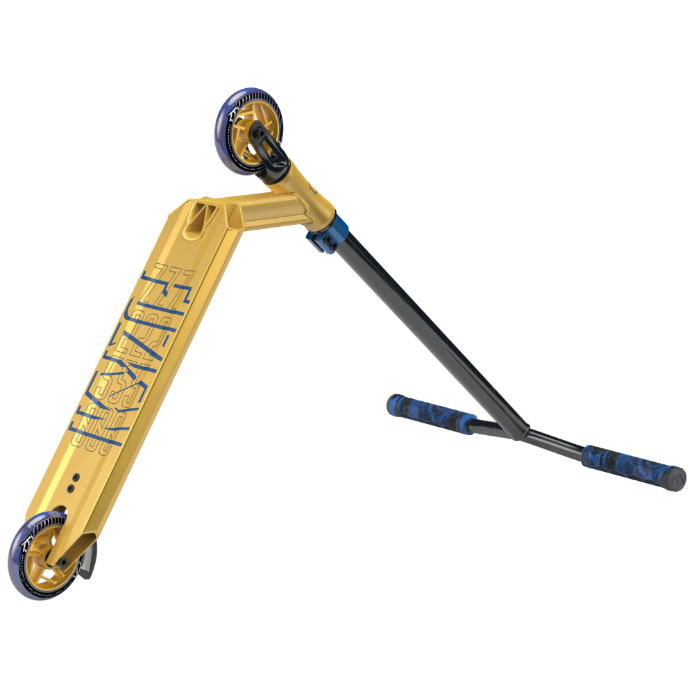 Fuzion Z250 Freestyle Scooter Complete Gold Bottom Design