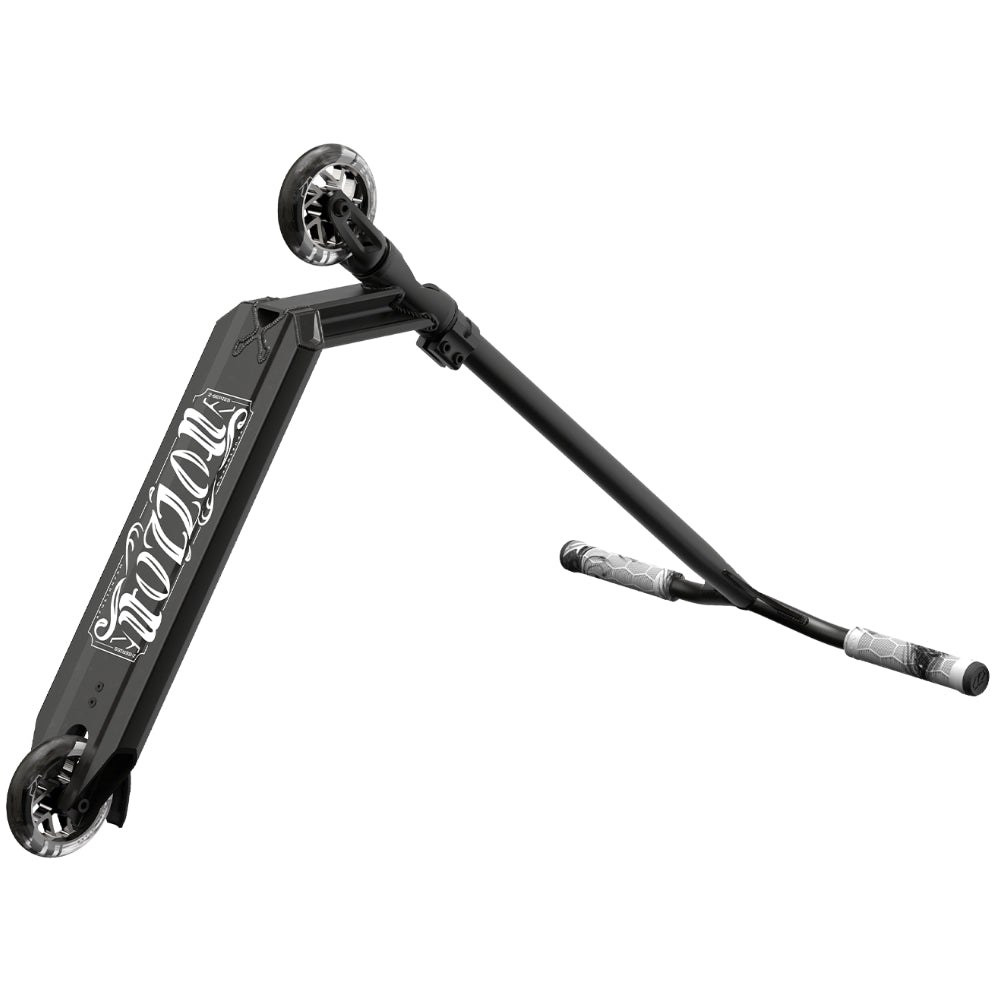 Fuzion Z300 - Scooter Complete Black White Logo