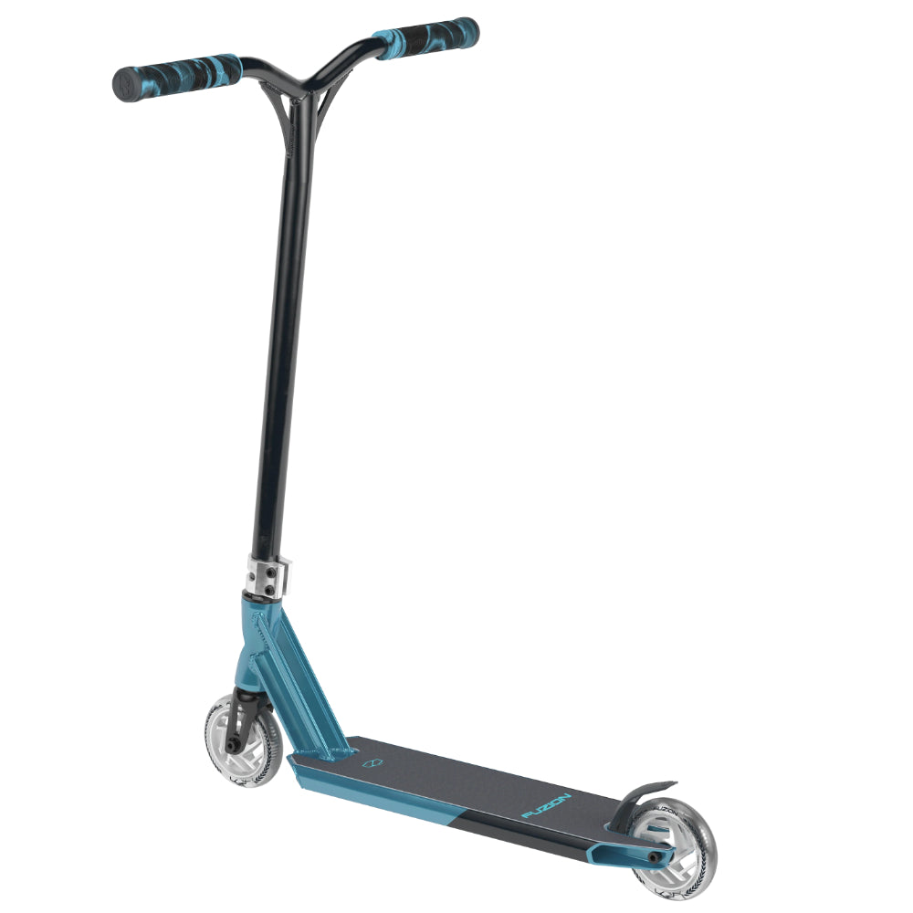 Fuzion Z300 Freestyle Scooter Complete Aqua Rear