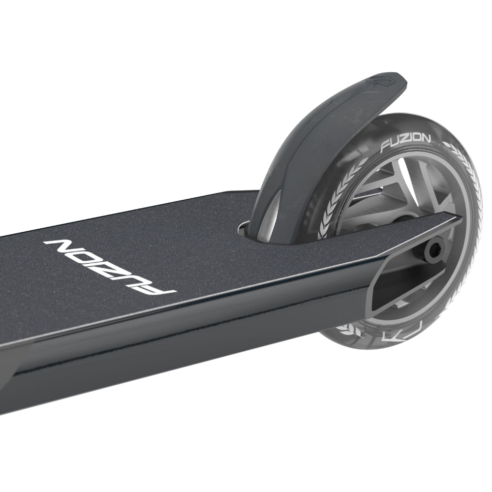 Fuzion Z300 Freestyle Scooter Complete Black Nylon Steel Brake