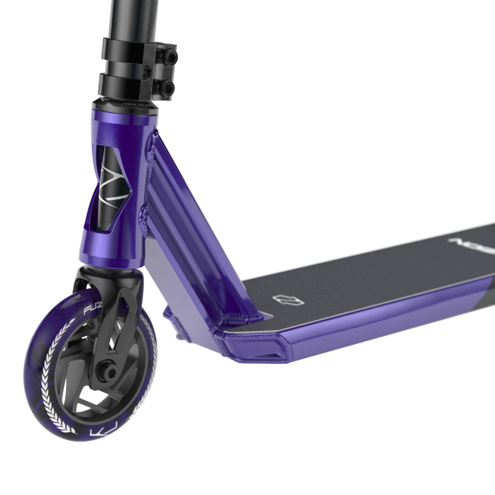 Fuzion Z300 Freestyle Scooter Complete Purple Apollo Wheel
