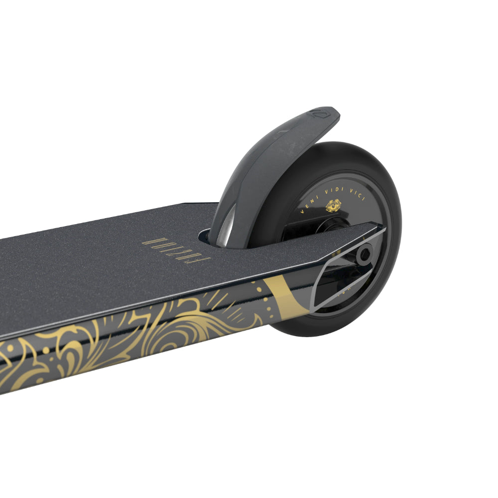 Fuzion Z350 Freestyle Scooter Complete Prophecy Gold Nylon Steel Brake