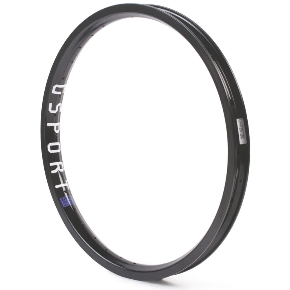 GSport Birdcage Hard Anodized Black BMX Rim