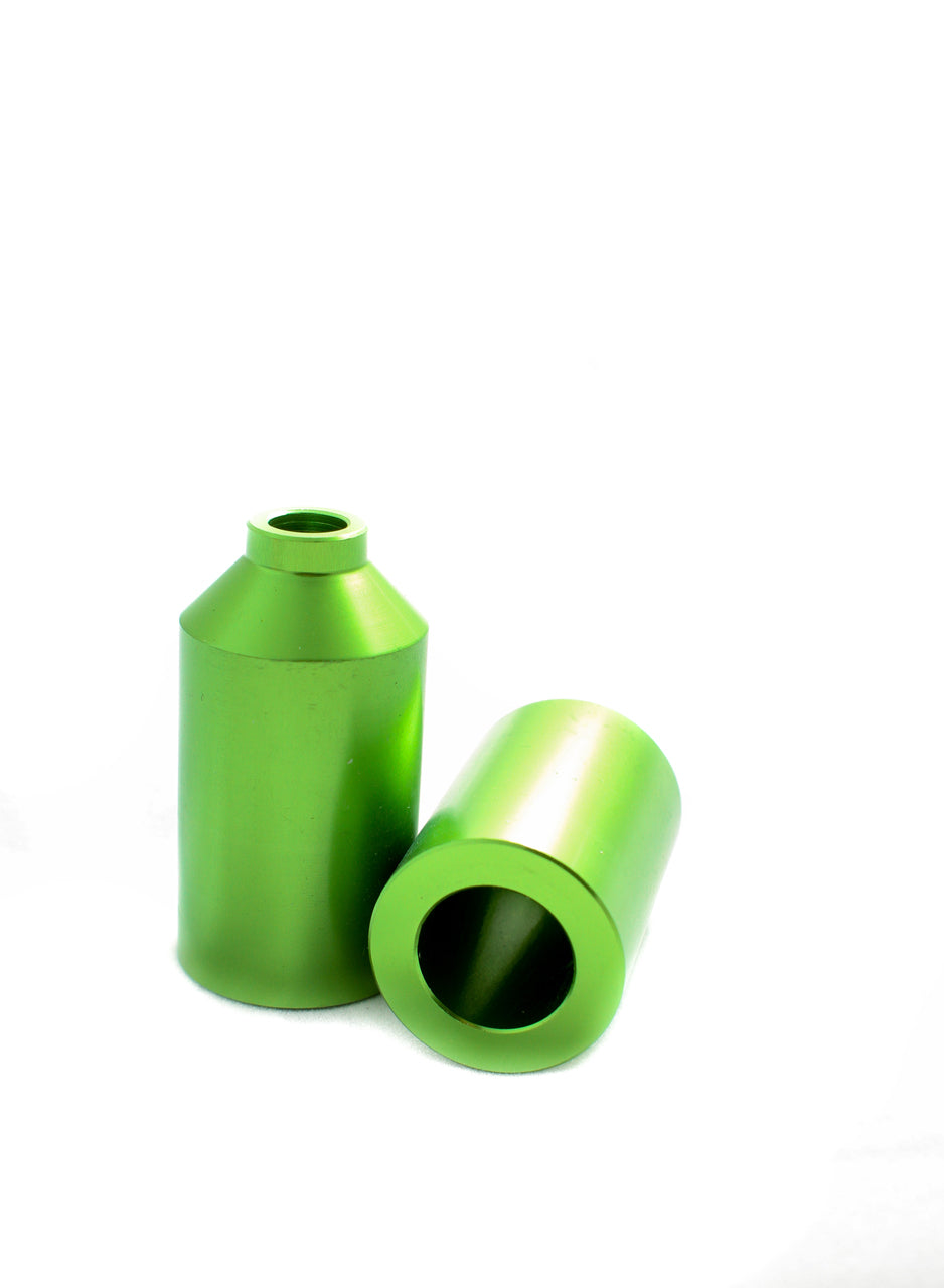 Envy Aluminium - Scooter Pegs Green