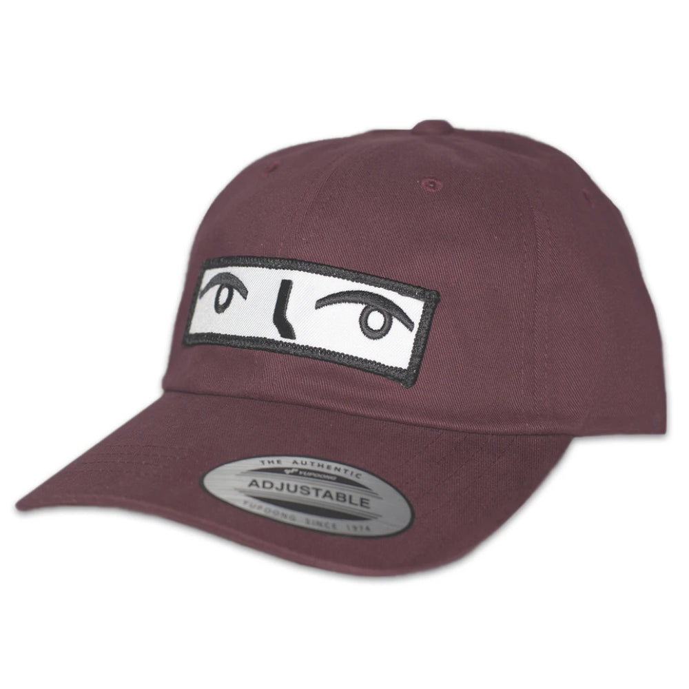 HEH Eyes Dad Cap - Hat Maroon
