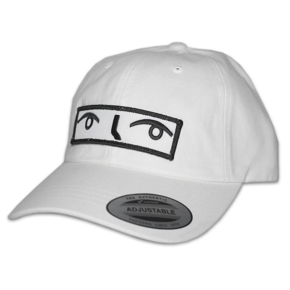 HEH Eyes Dad Cap - Hat White