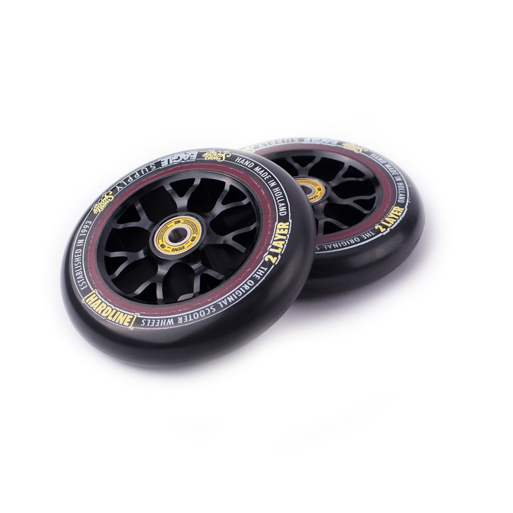 Eagle X6 Black Core 2 Layers Hardline Panthers (SINGLE) - Scooter Wheel