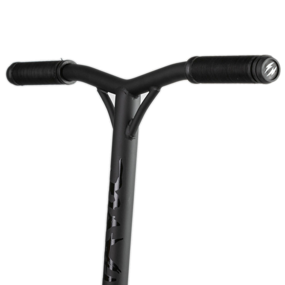 Havoc Handle Bar Grips Black Installed