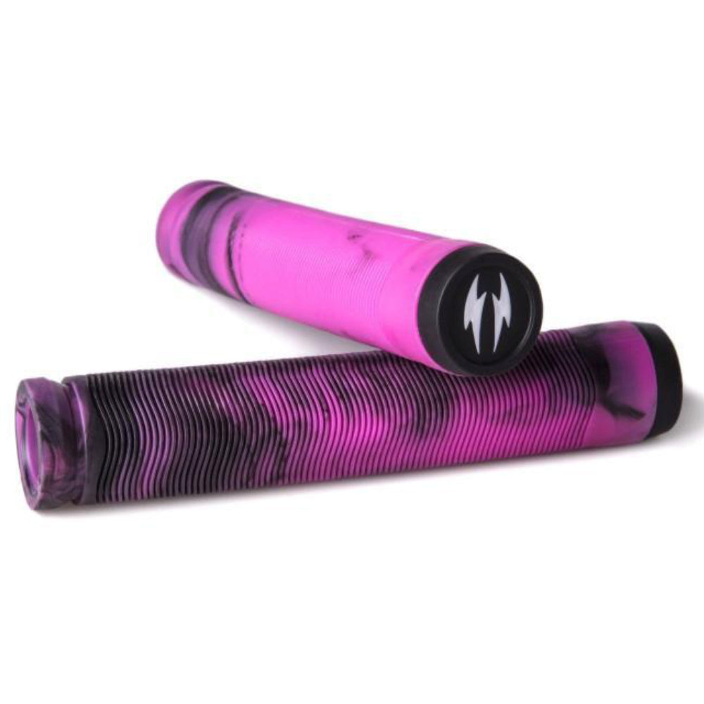 Havoc Handle Bar Grips Pink Black Swirl