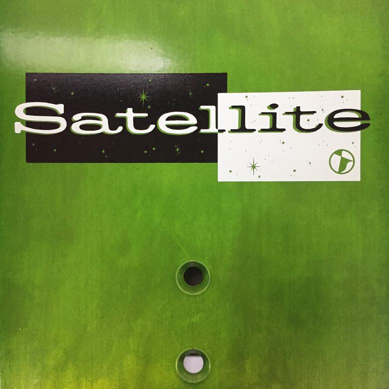 TSI Satellite Trans Green - Scooter Deck