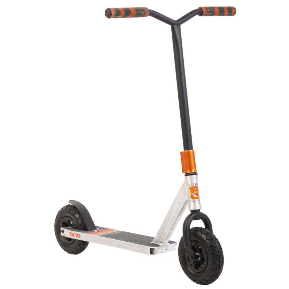 Invert Supreme Taunt Raw / Orange / Green Dirt Scooter