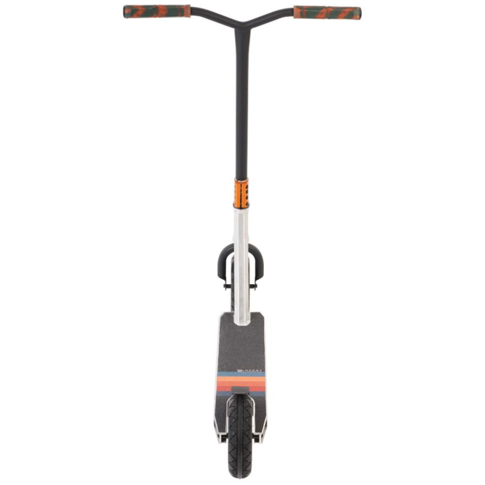 Invert Supreme Taunt Raw / Orange / Green Dirt Scooter Back Y-Bar Steel