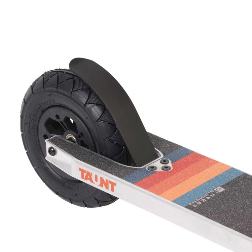 Invert Supreme Taunt Raw / Orange / Green Dirt Scooter Steel Flex Brake