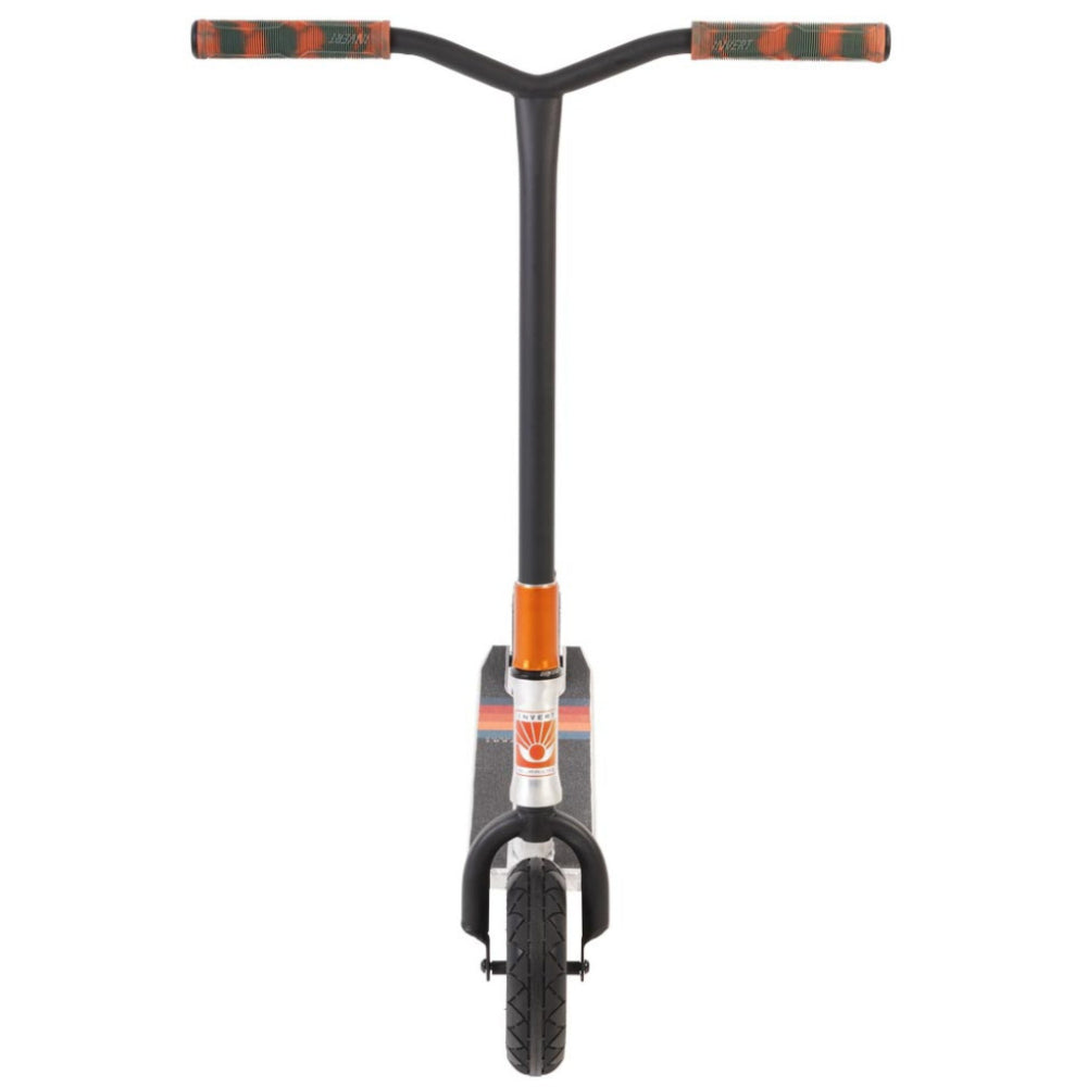 Invert Supreme Taunt Raw / Orange / Green Dirt Scooter Swirl Grips